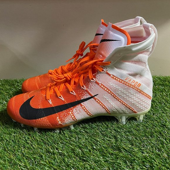 Nike Untouchable 3 Elite White Orange Football Cleats AO3006-118 Men Size NEW - Picture 2 of 11